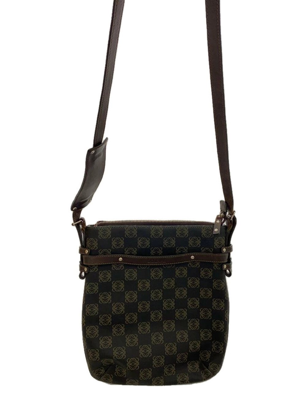 Loewe Shoulder Bag Vinyl Black All over